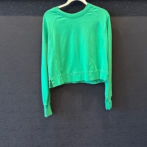 Sweaty Betty Vibrant Green Sweatshirt
